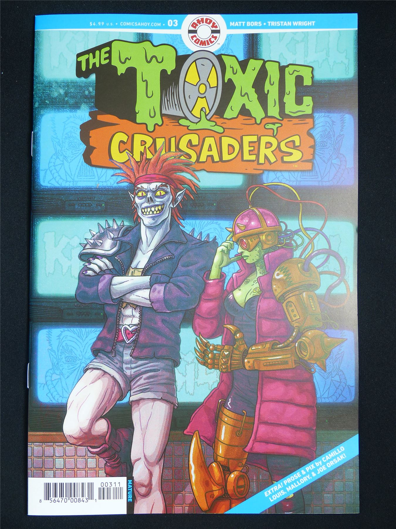 The TOXIC Crusader #3 - Jan 2026 Ahoy Comic #ZA