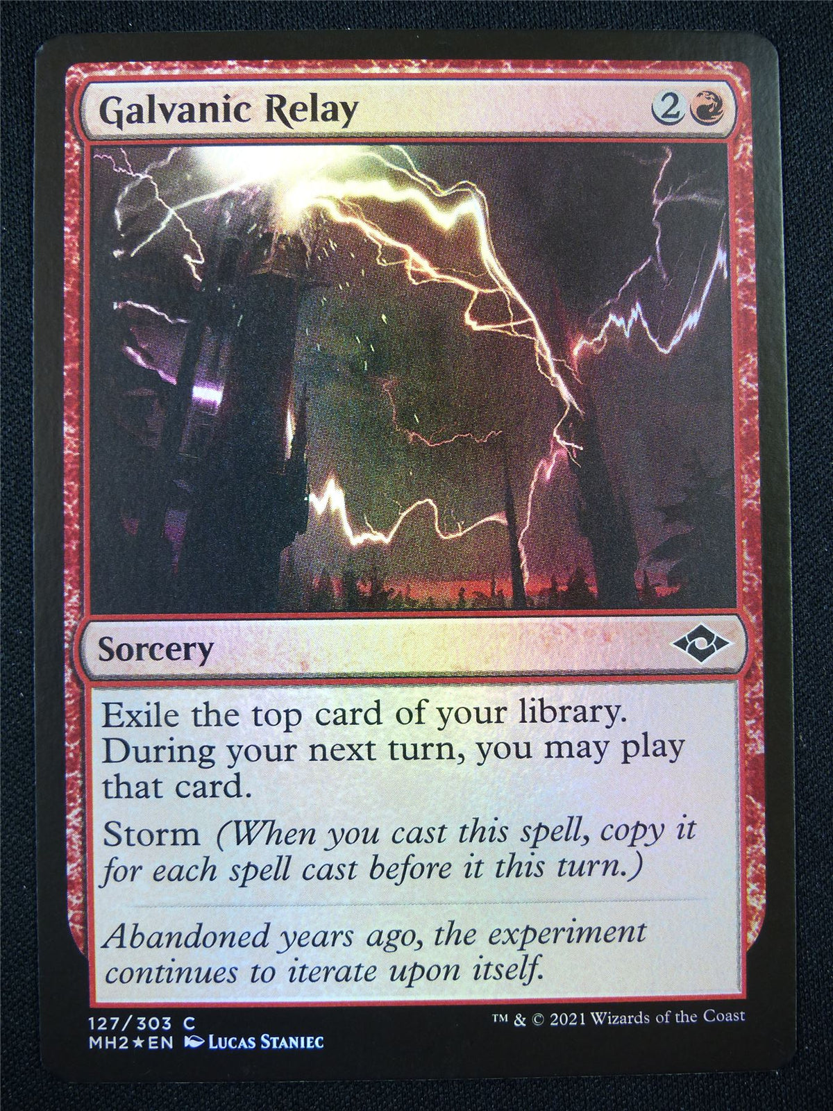 Galvanic Relay Foil - Mtg Card #1KA