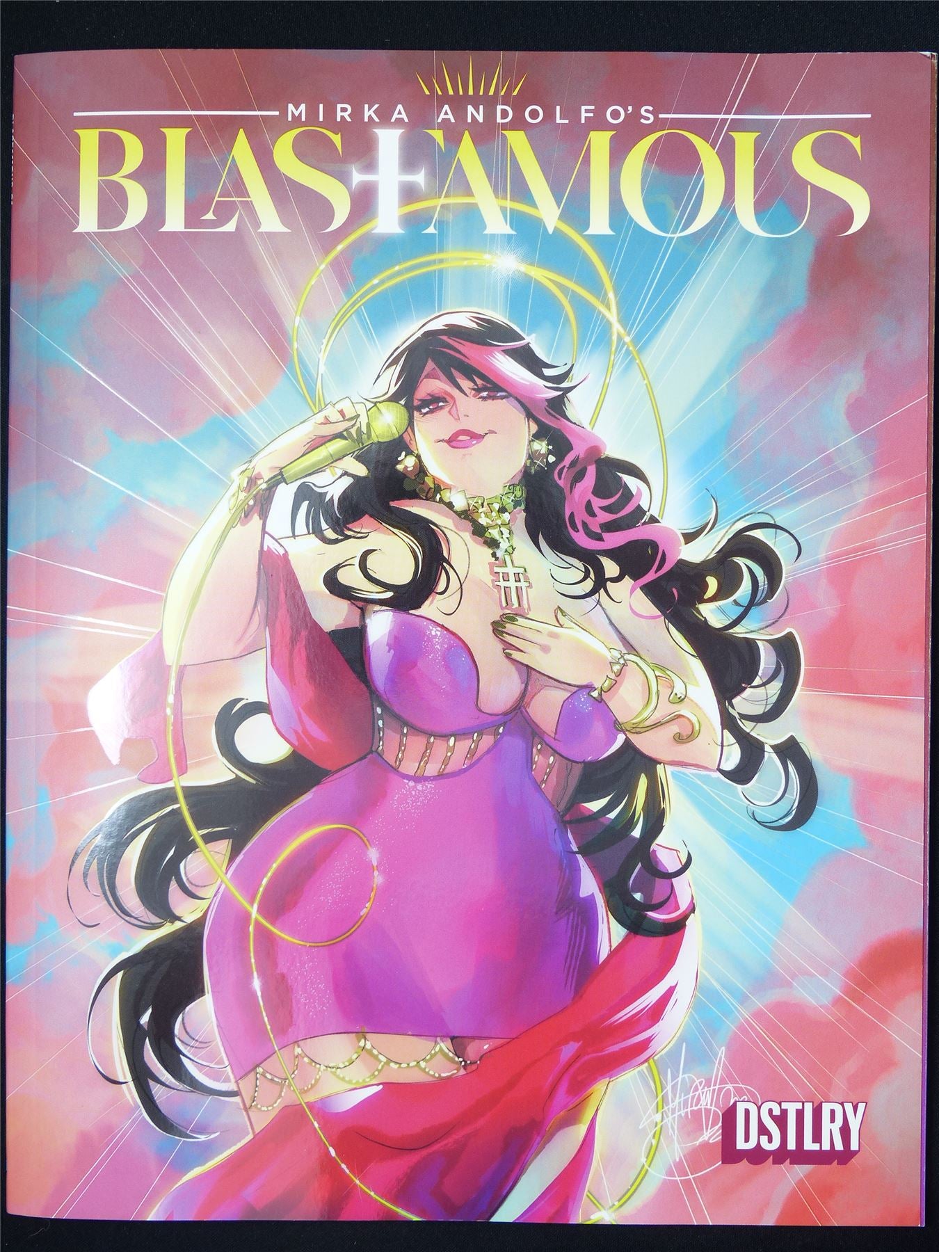 Mirka Andolfo's BLASFAMOUS #1 - B&B DSTLRY Comic Magazine #8OB