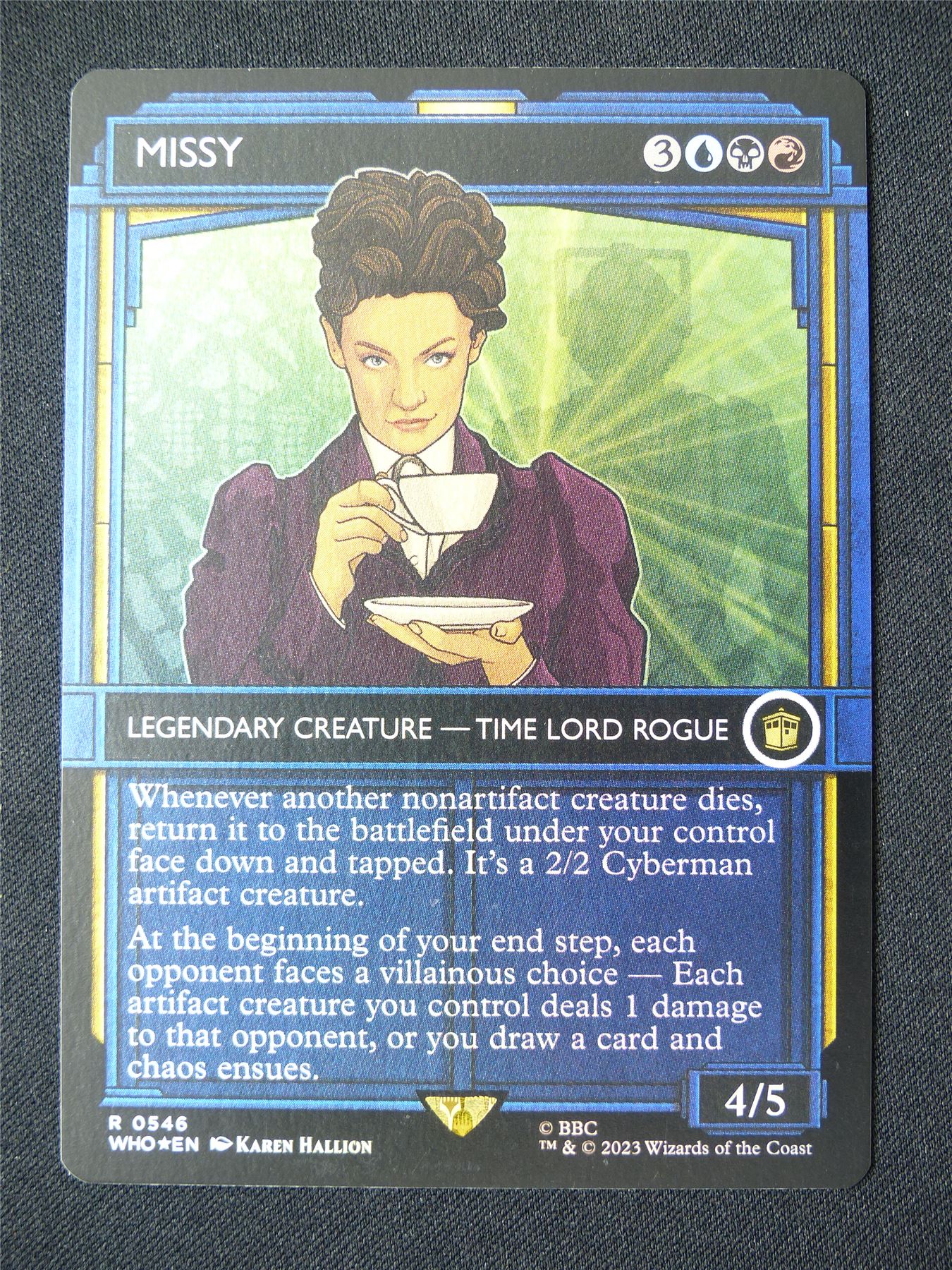 missy mtg card Missy Showcase Foil - WHO