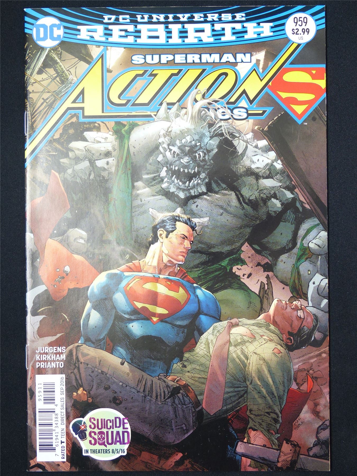 SUPERMAN Action Comics #959 Rebirth - DC Comic #1HC
