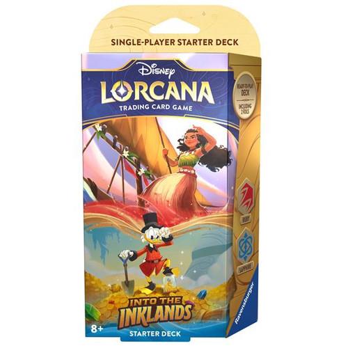 Ruby & Sapphire Starter Deck - Into the Inklands - Disney Lorcana TCG - available from 23/02/24