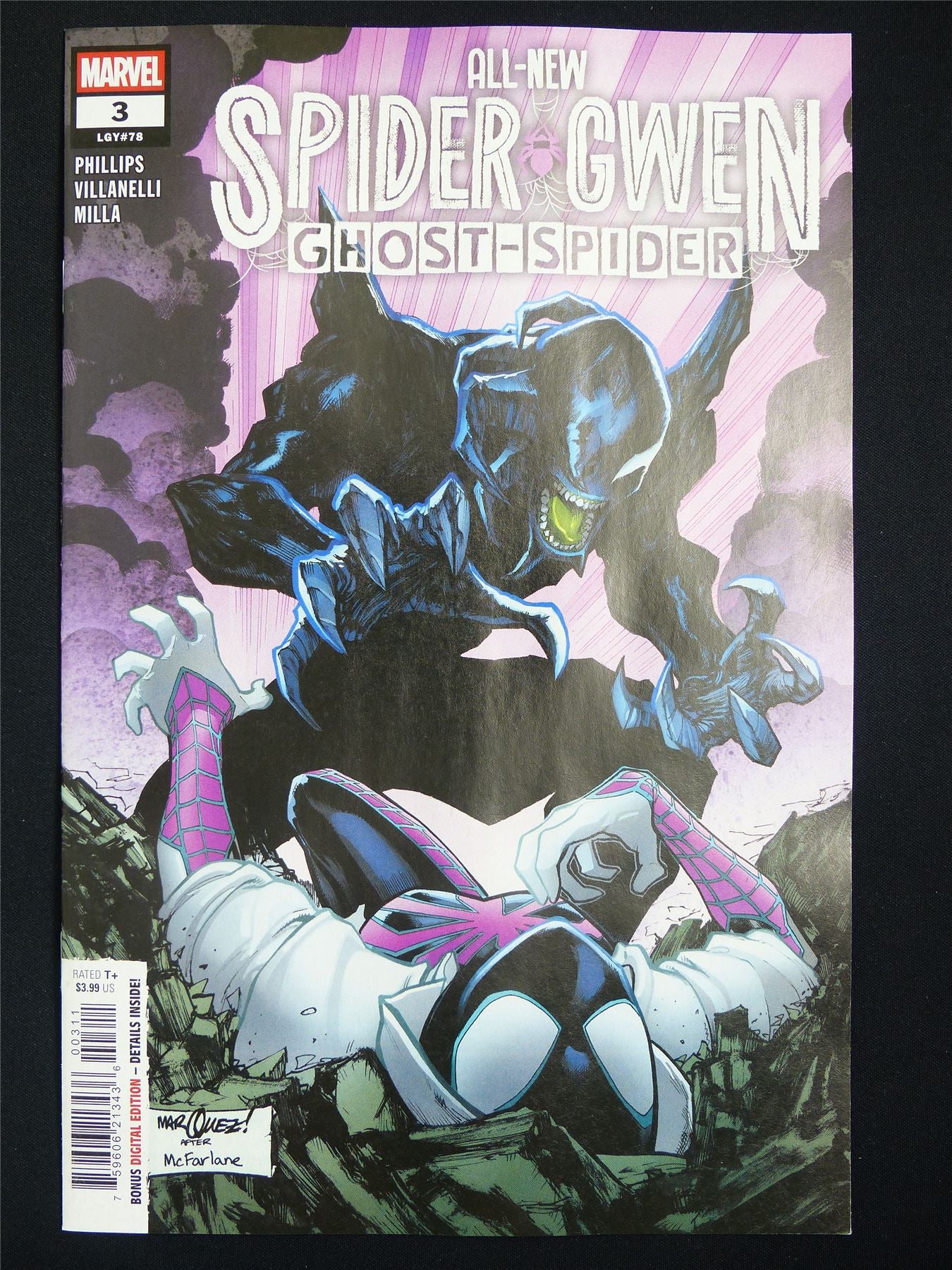 All-New SPIDER-GWEN: Ghost-Spider #3 - Jan 2026 Marvel Comic #5TU
