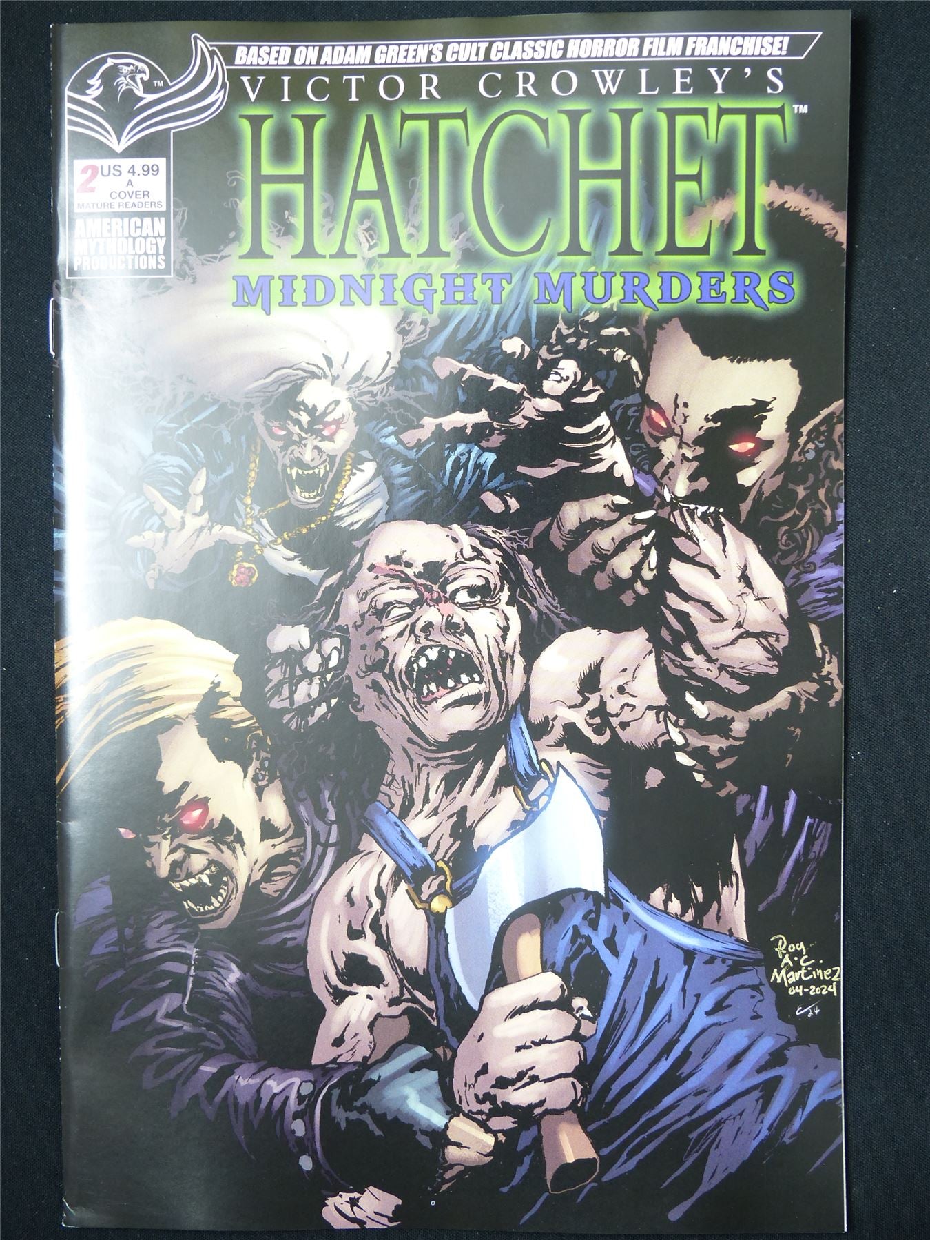 Victor Crowley's HATCHET: Midnight Murders #2 - B&B Dec 2024 Mythology Comic #5KZ