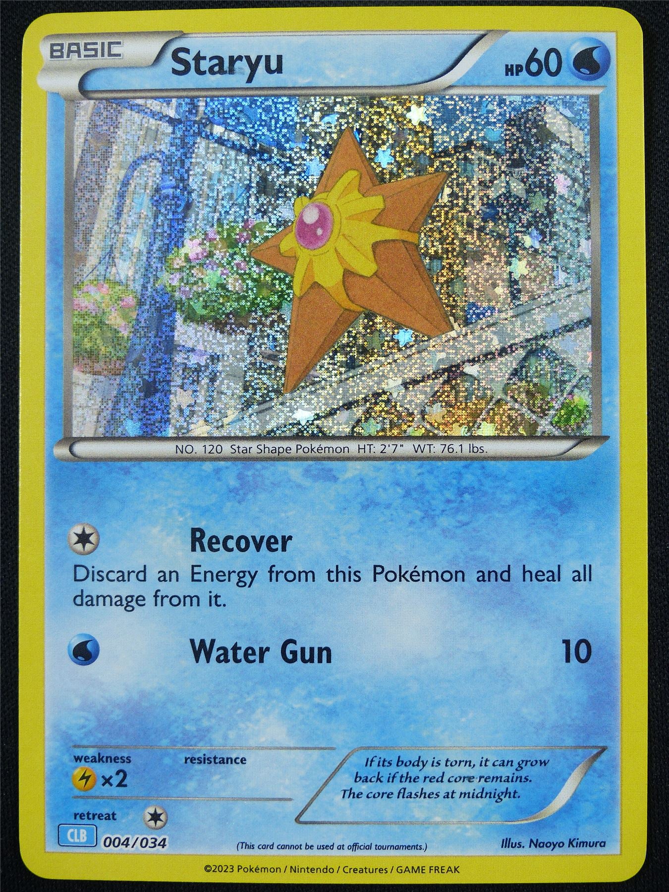 Staryu 004/034 Holo CLB