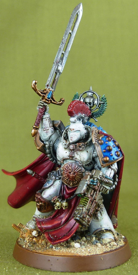 Preator with power sword  - Horus Heresy - painted - senery - Warhammer AoS 40k #1PU