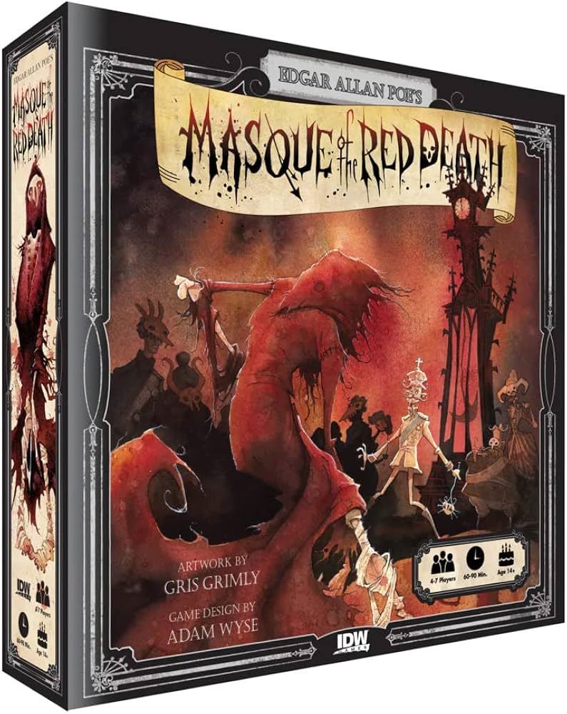 Masque of the Red Death - Board game #764