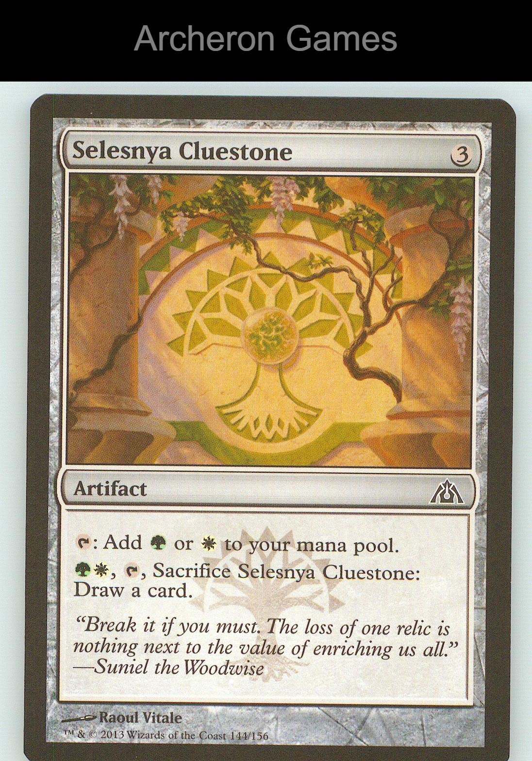 Selesnya Cluestone DGM 144 C MTG Card NM/EX+