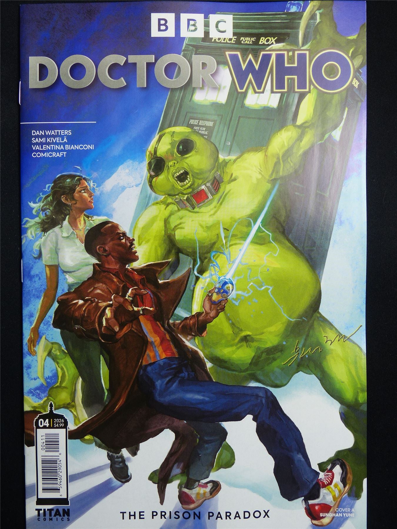 DOCTOR Who: The Prison Paradox #4 Cvr A - B&B Mar 2026 Titan Comic #3E4