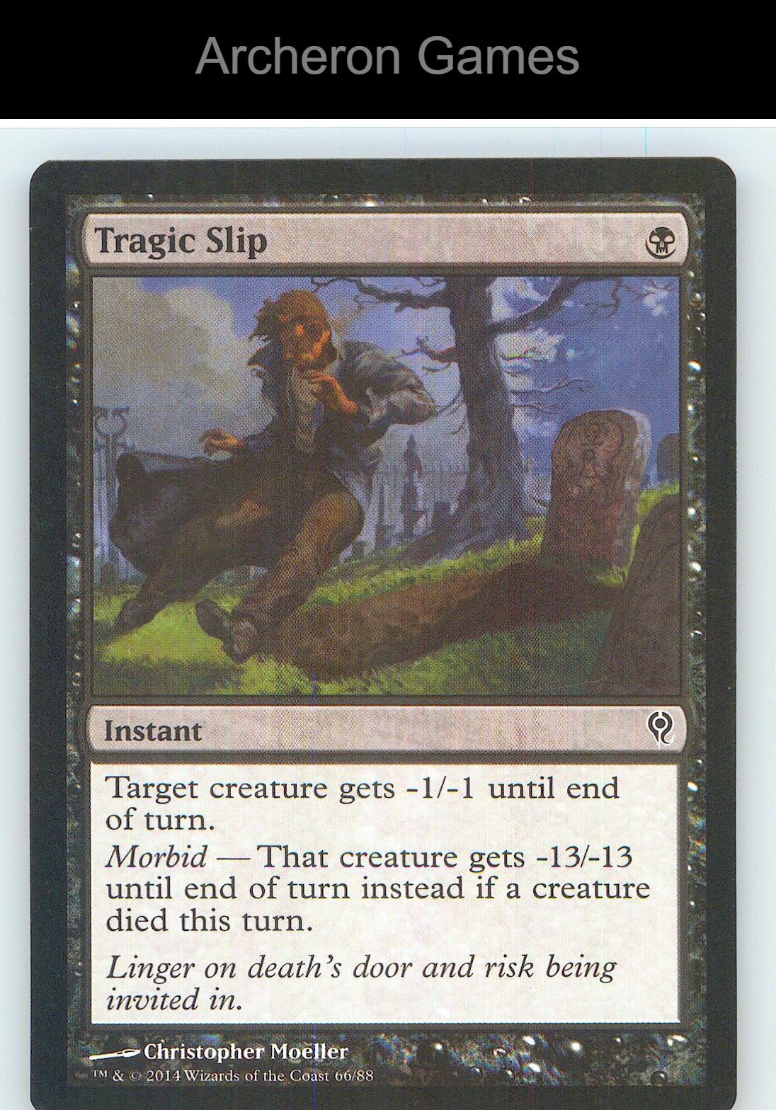 Tragic Slip JVV 66 C MTG Card NM/EX+