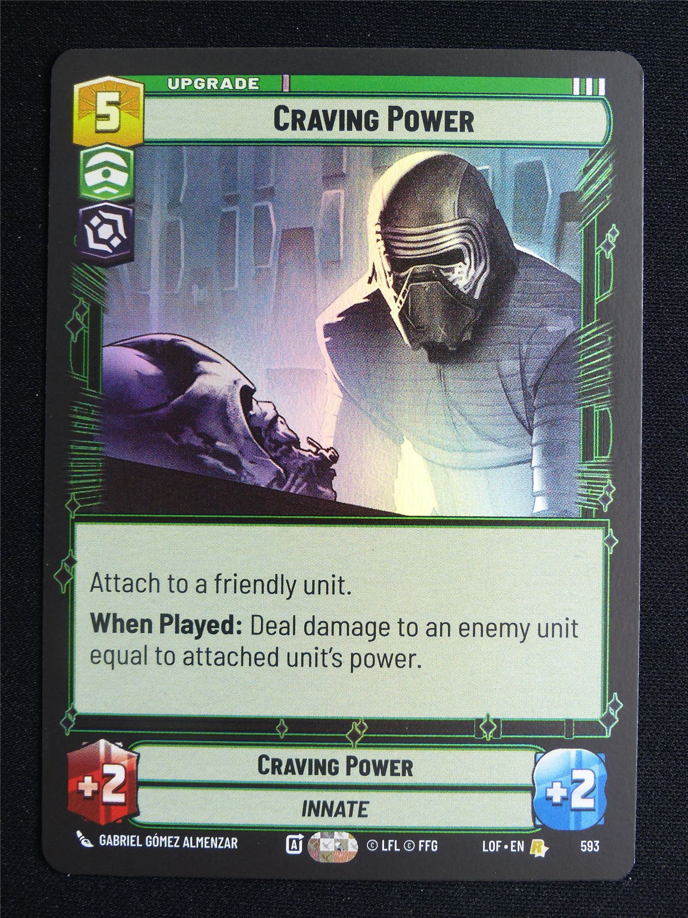 Craving Power 593 Fyperspace Foil - Star Wars Unlimited Card #3UH