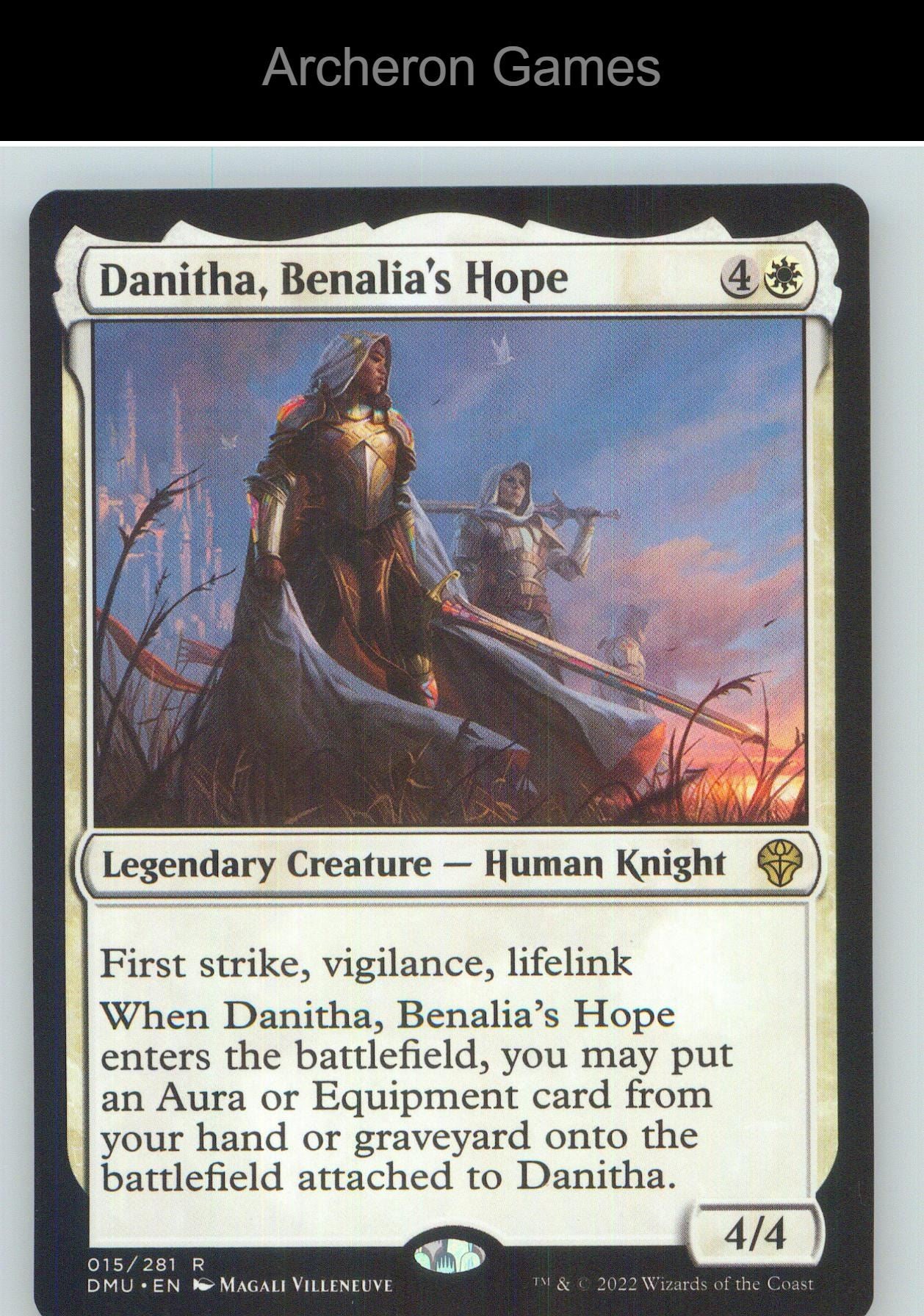 Danitha, Benalia's Hope DMU 15 R MTG Card NM/EX+