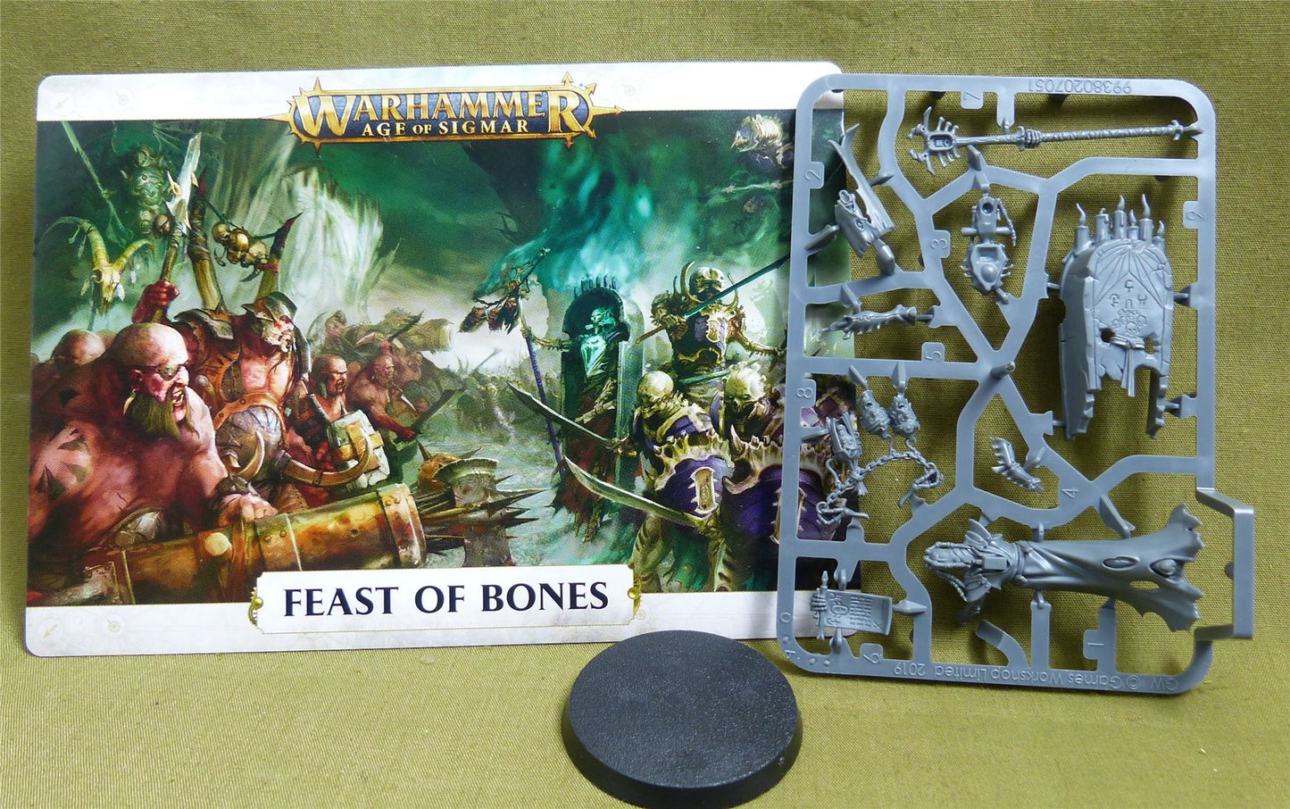 Vokmortian sprue - Ossiarch Bonereapers - Warhammer AoS #5B5