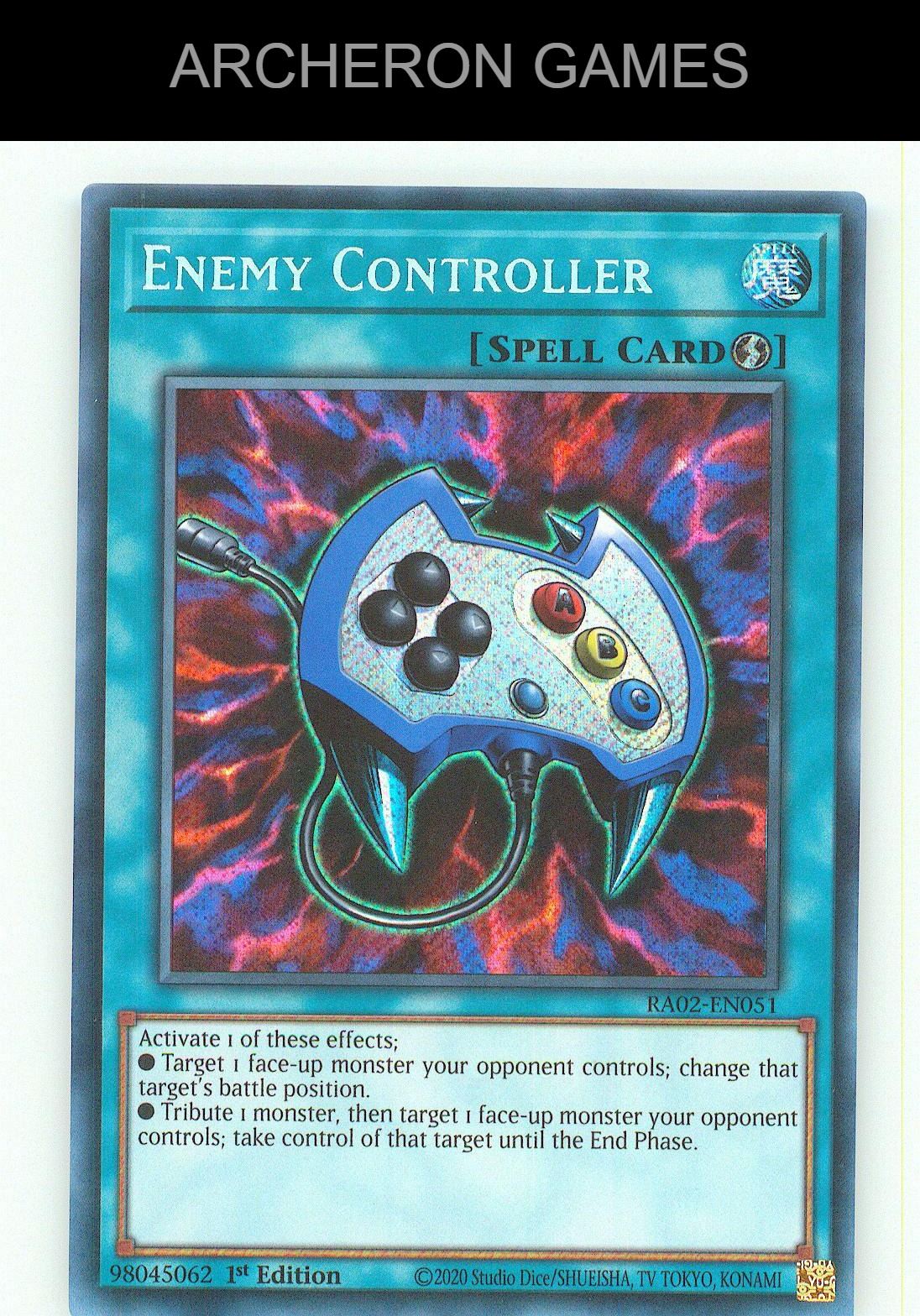 Enemy Controller (UR) UR YUGIOH Card 1st Edition