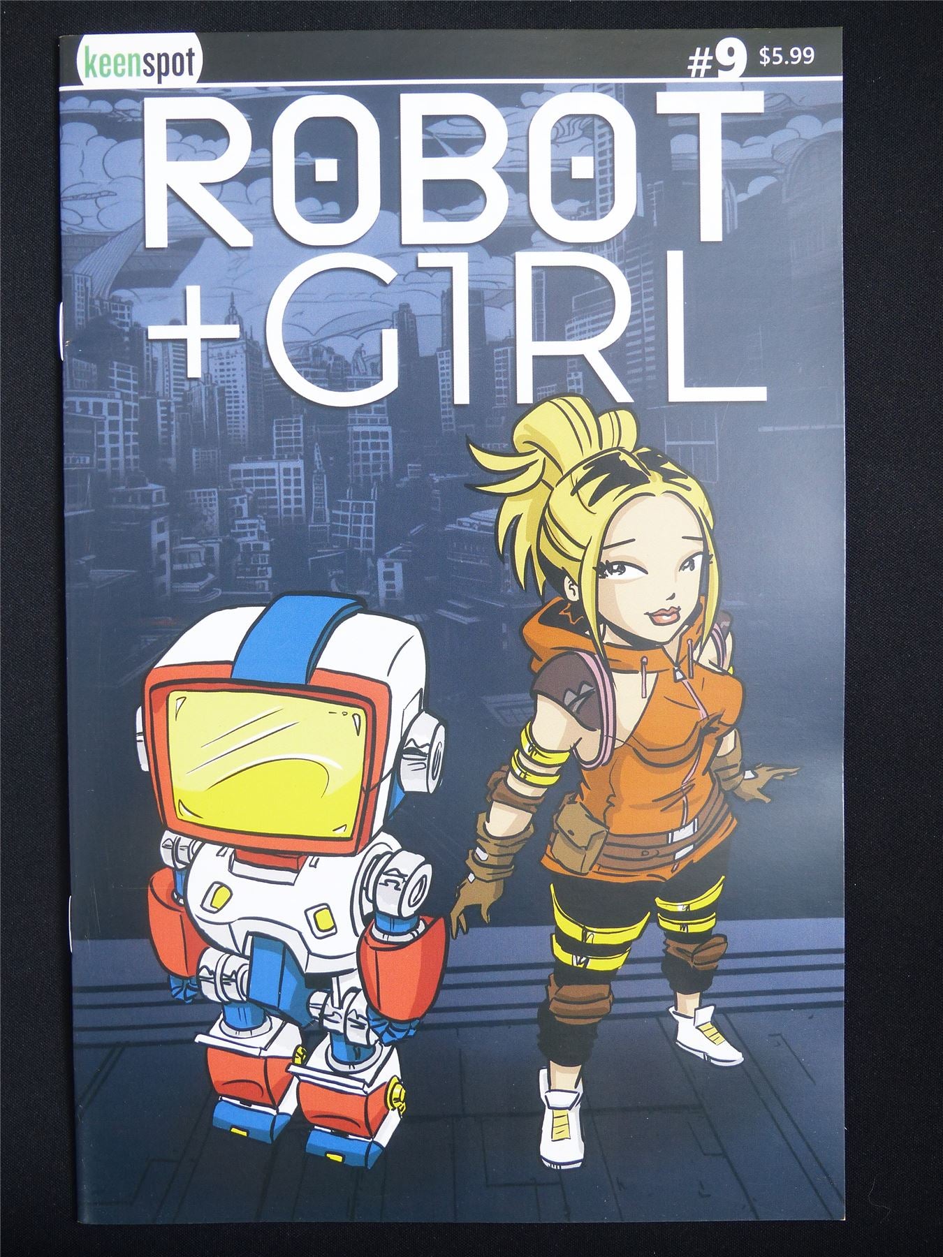 ROBOT & Girl #9 - Aug 2025 Keenspot Comic #37D