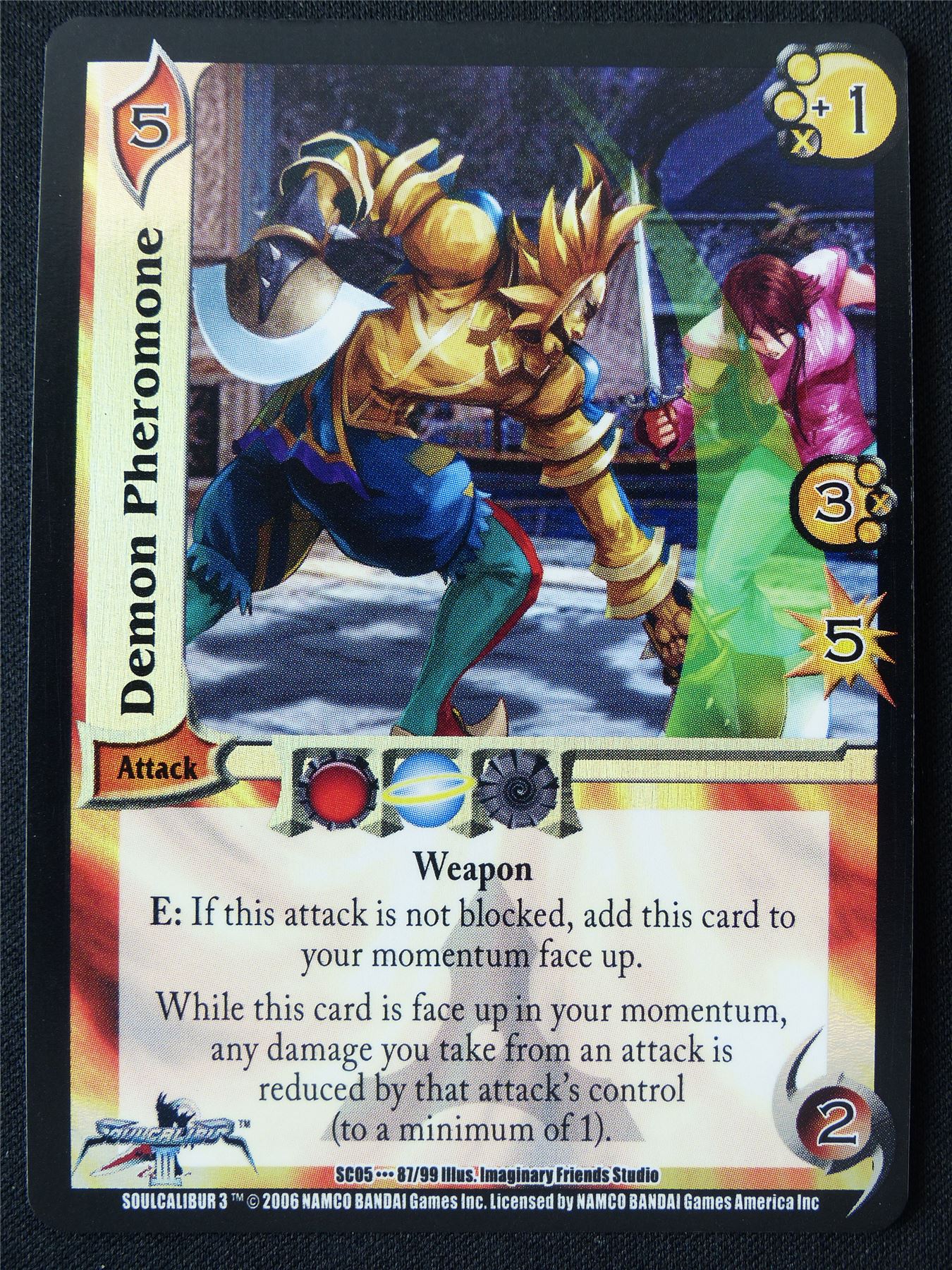 Demon Pheromone Foil SC05 87/99 - UFS Card #2I2