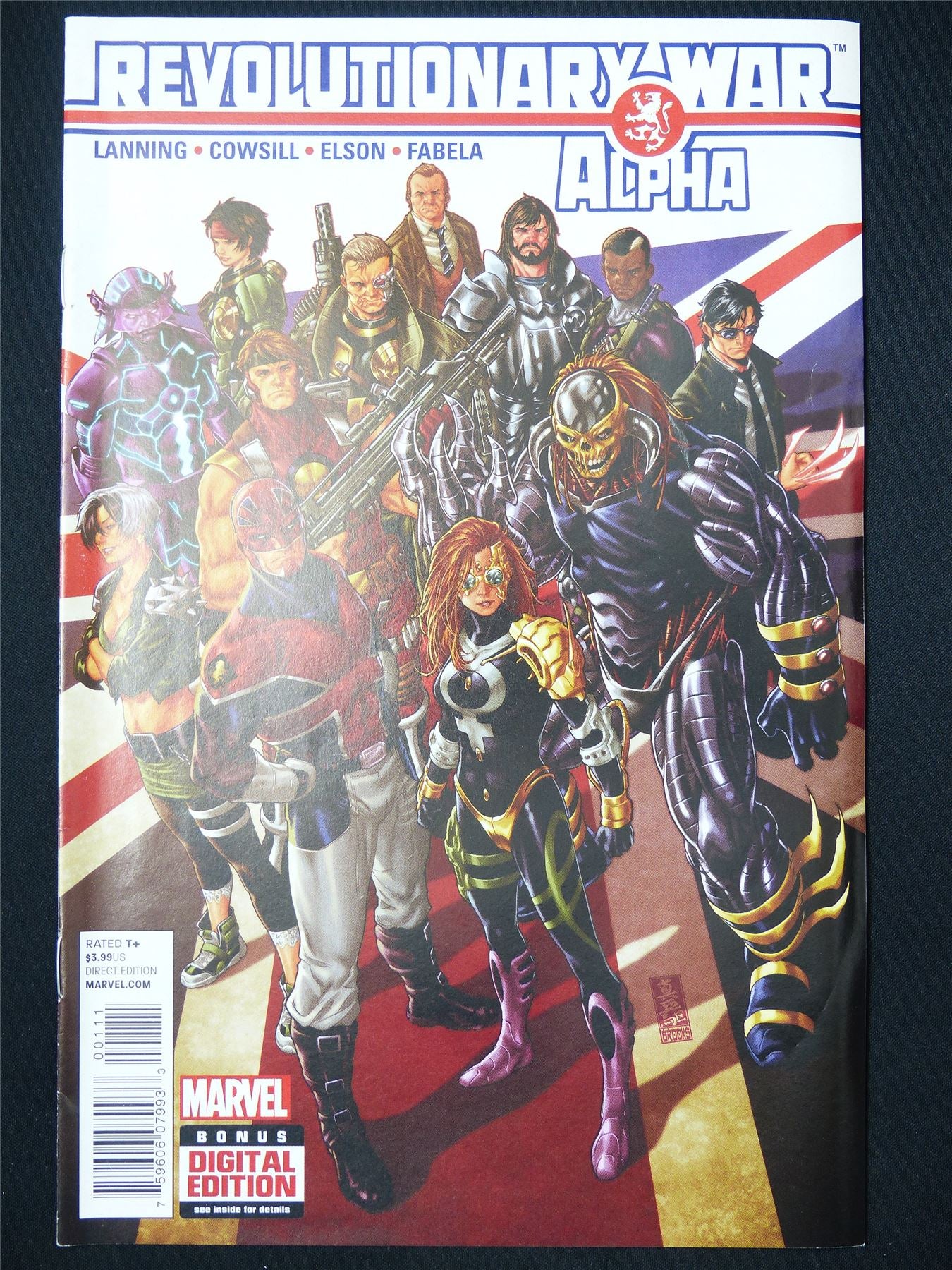 REVOLUTIONARY War: Alpha #1 - Marvel Comic #17O