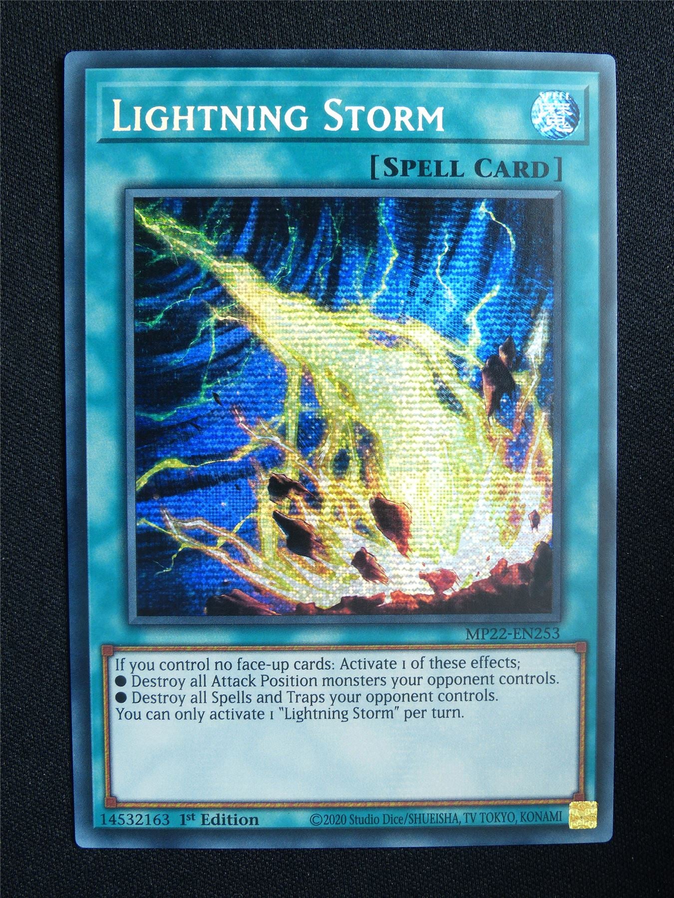 Lightning Storm MP22 Secret Rare - 1st ed Yugioh Card #18J