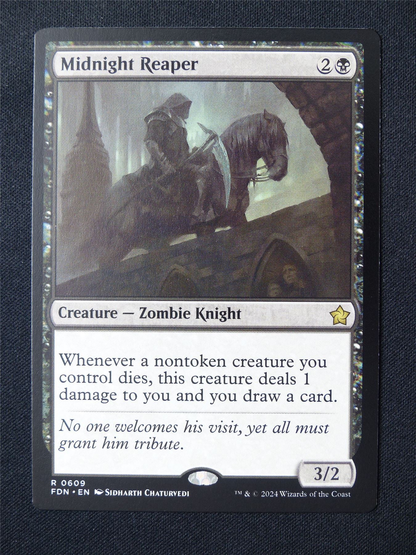 Midnight Reaper - FDN - Mtg Card #59U