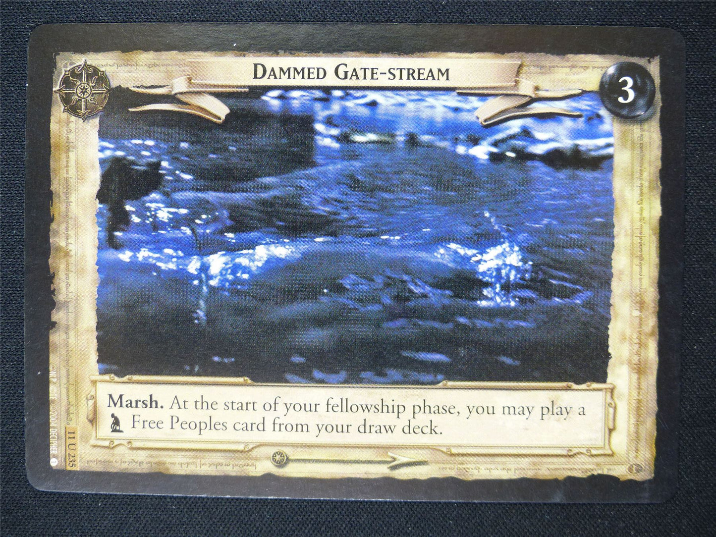 Dammed Gate-Stream 11 U 235 - LotR Card #17I