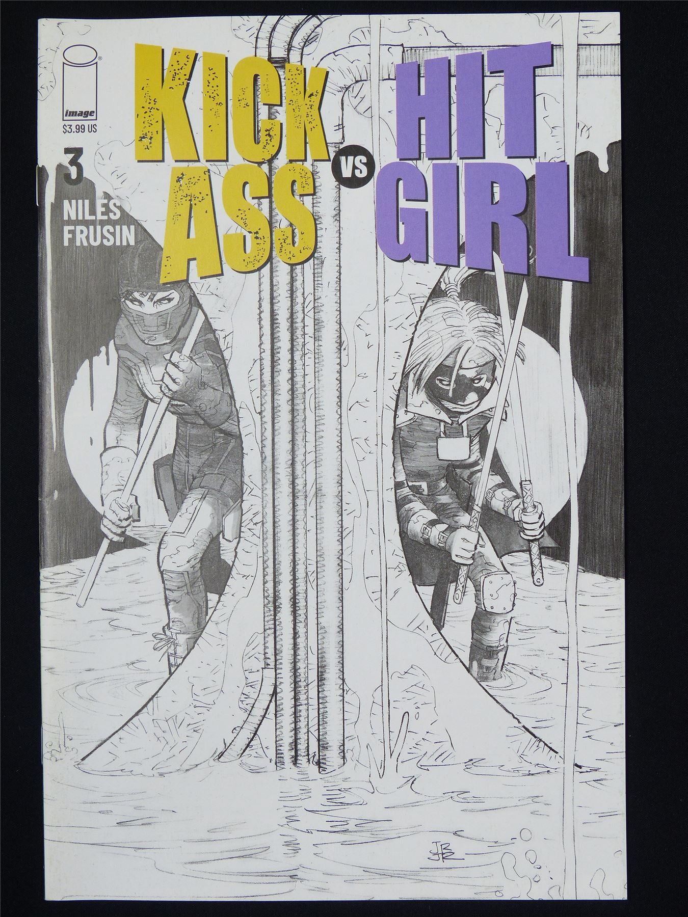KICK Ass vs Hit Girl #3 Cvr B - B&B Image Comic #8CB