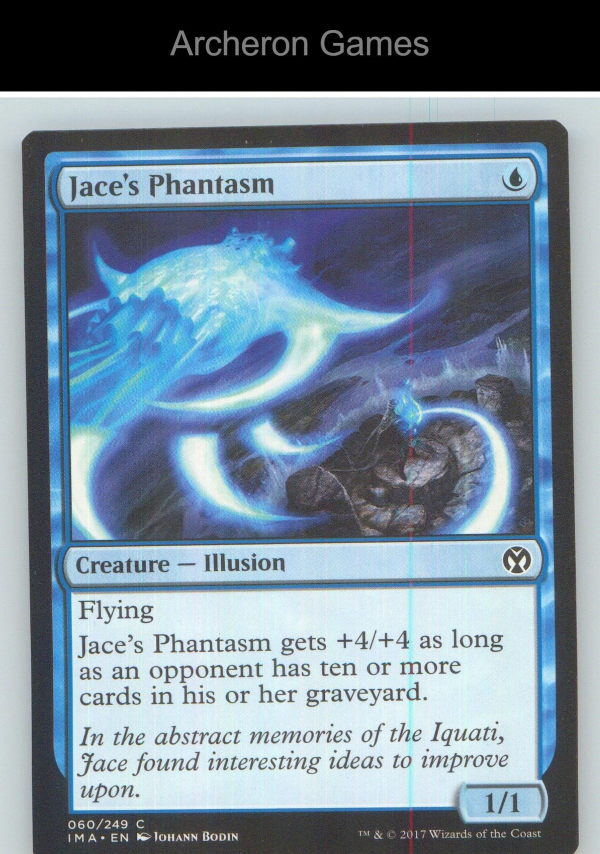 Jace's Phantasm IMA 60 C MTG Card NM/EX+