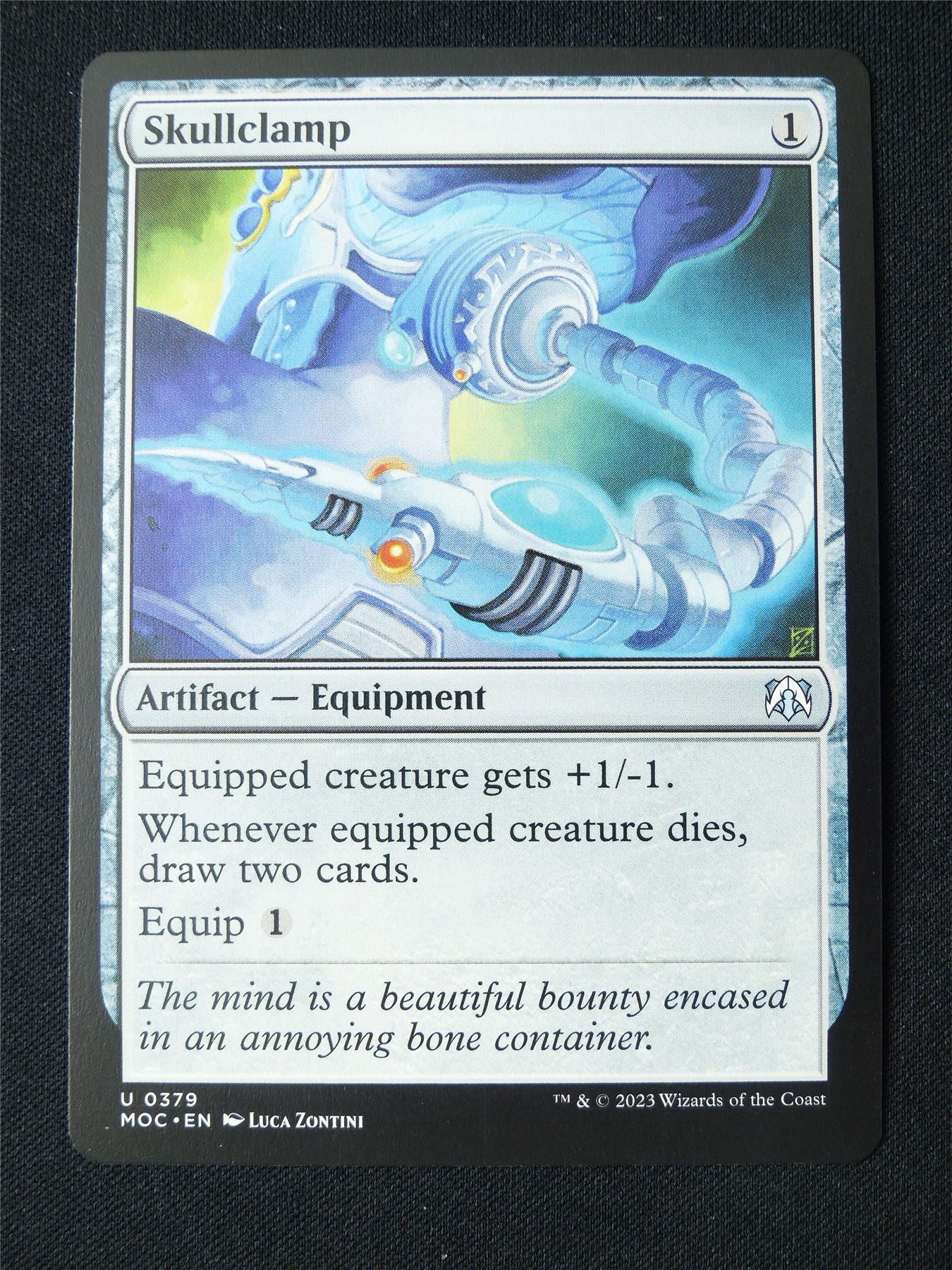 Skullclamp - MOC - Mtg Card #13L