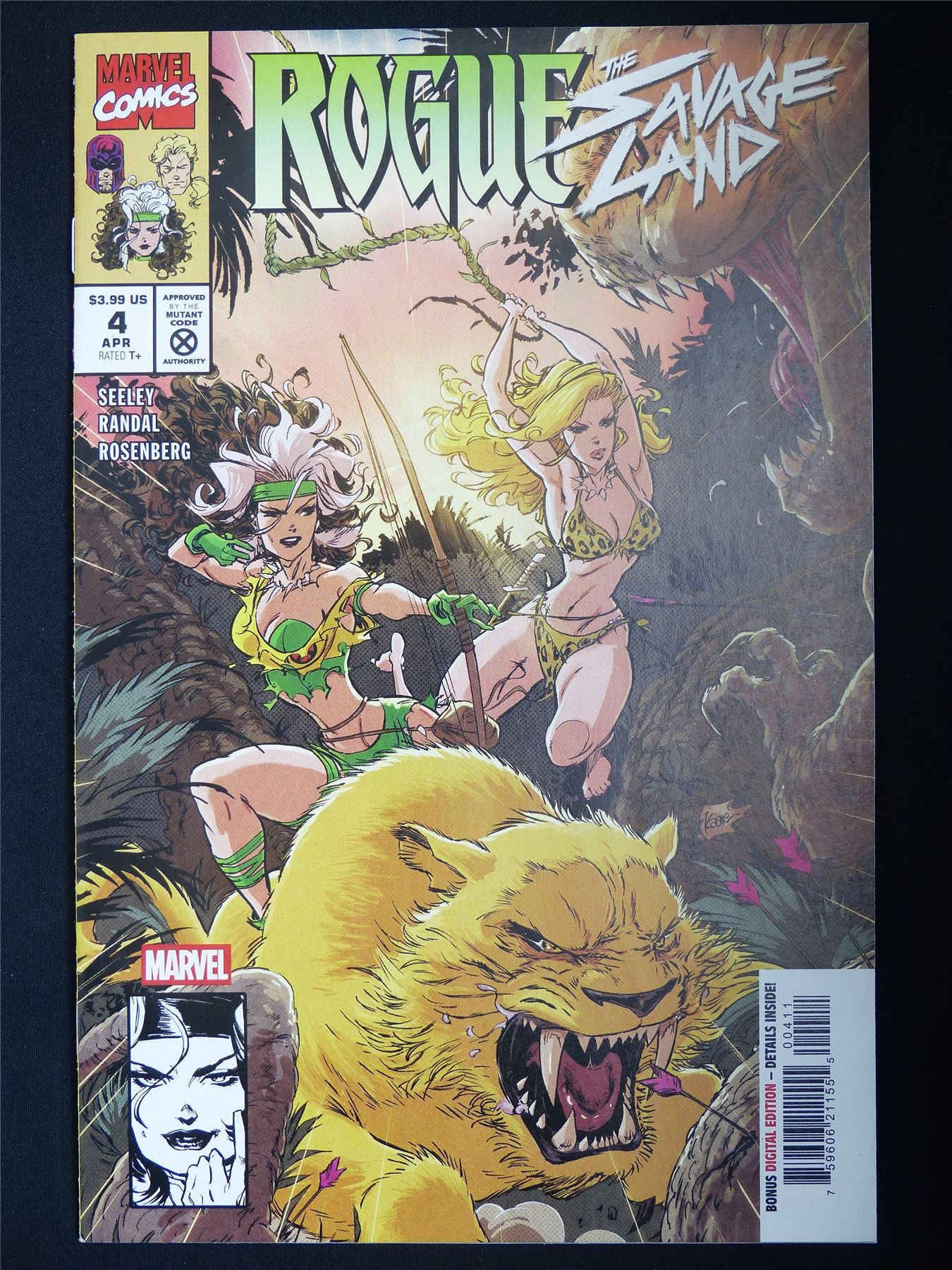 ROGUE: The Savage Lands #4 - Marvel Comic #3RL