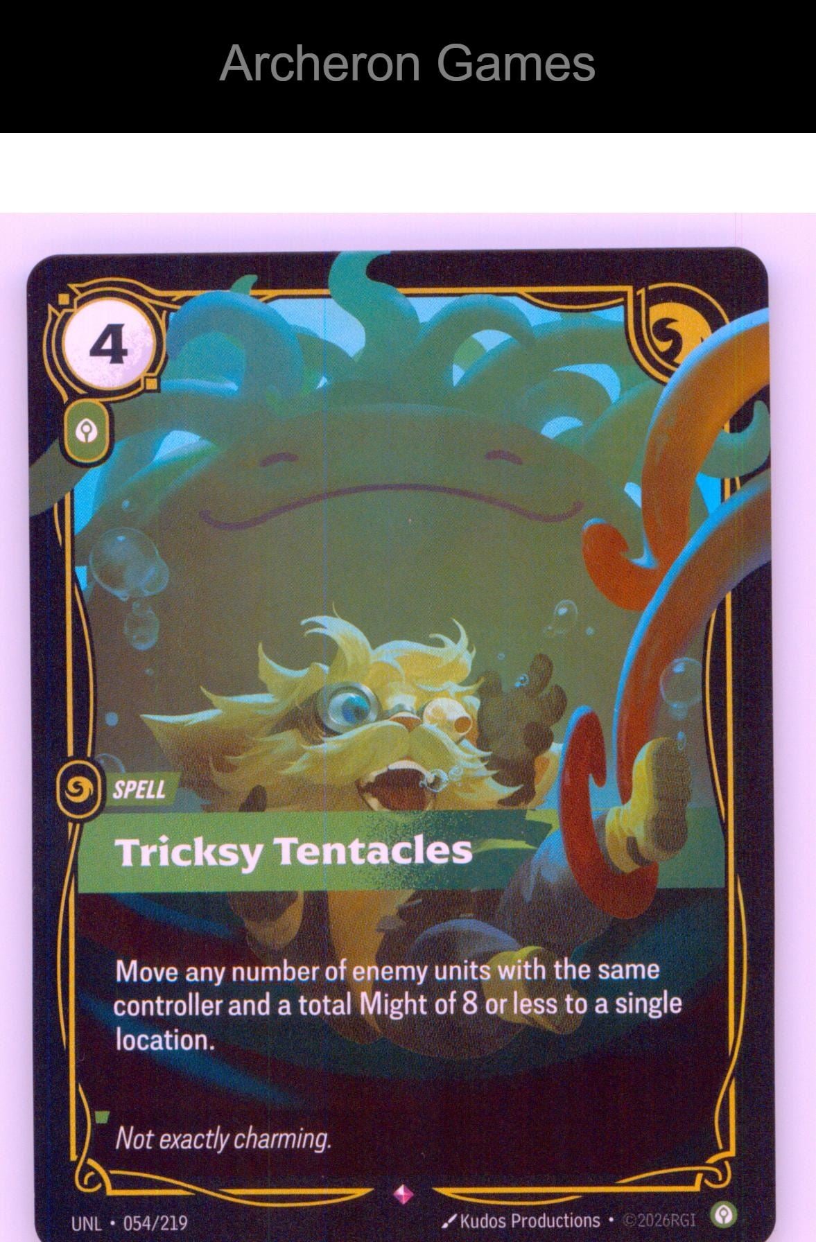 Tricksy Tentacles UNL 054/219 R Unleashed Riftbound Card