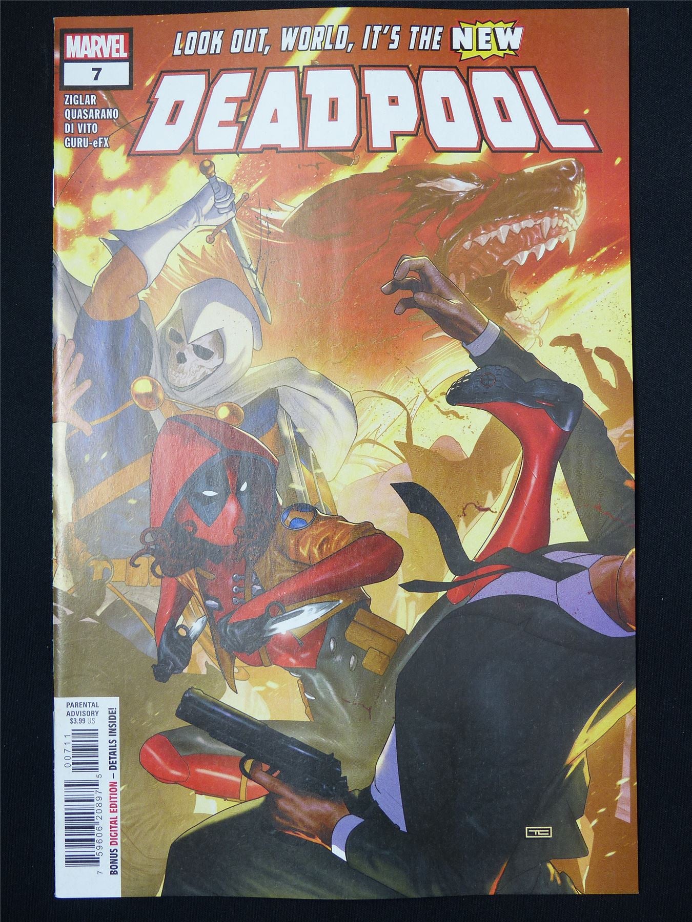 DEADPOOL #7 - Nov 2024 Marvel Comics #2CO