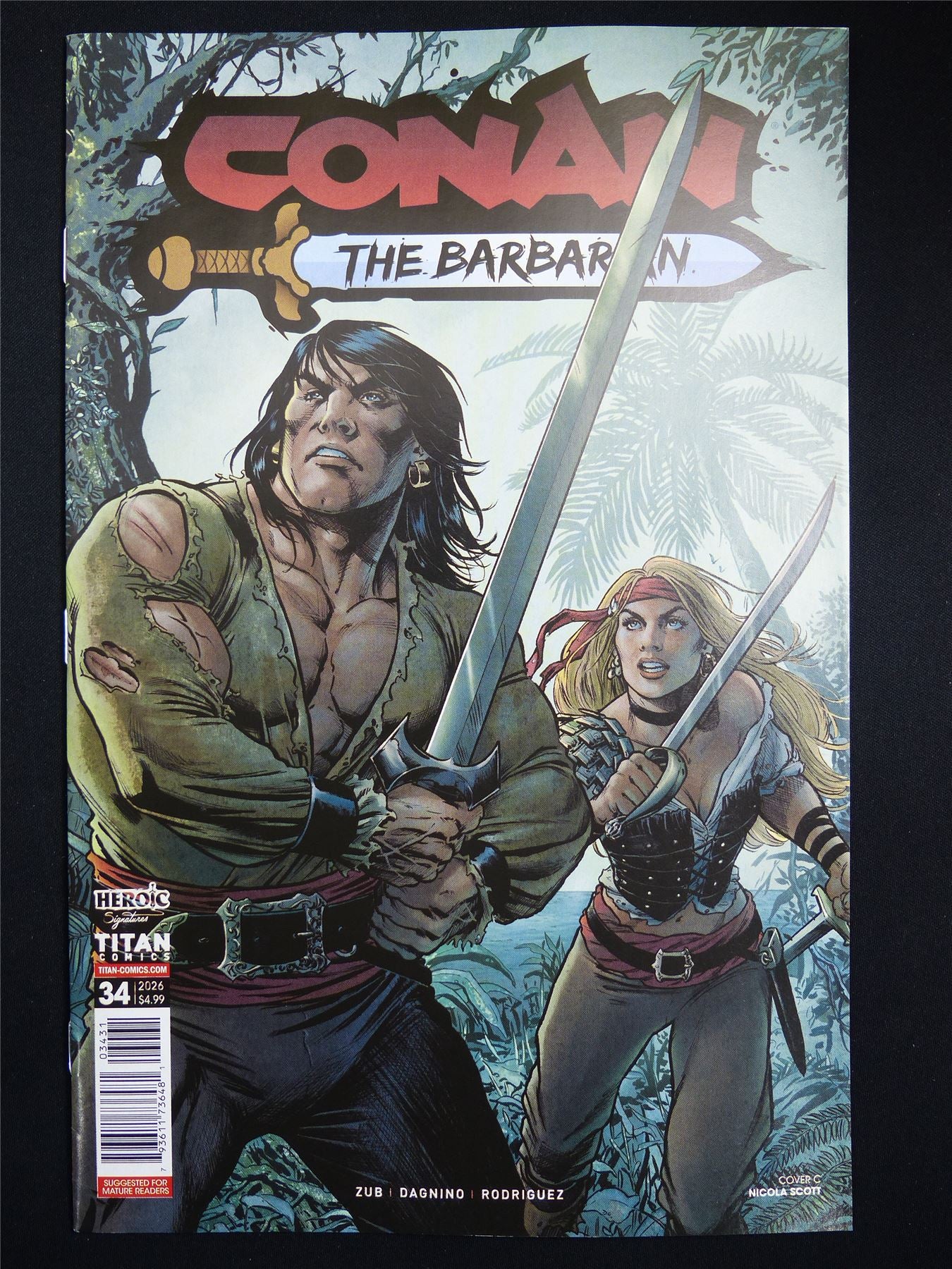 CONAN The Barbarian #34 Cvr C - Sep 2026 Titan Comic #43I