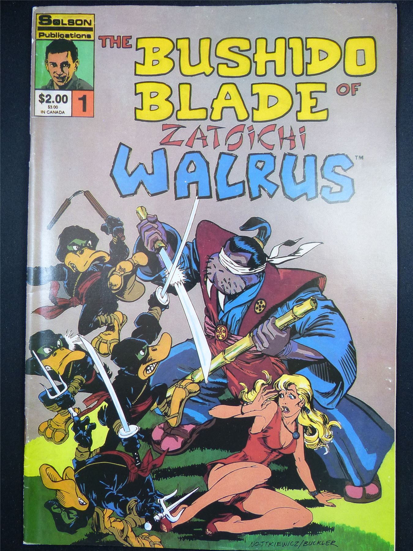 The BUSHIDO Blade of Zatoichi Walrus #1 - Solson Comic #50K