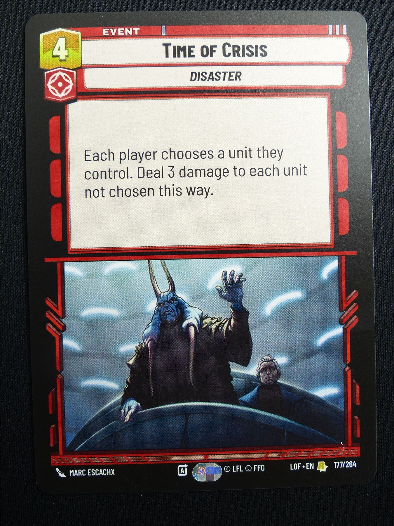 Time of Crisis 177/264 - Star Wars Unlimited Card #4IB