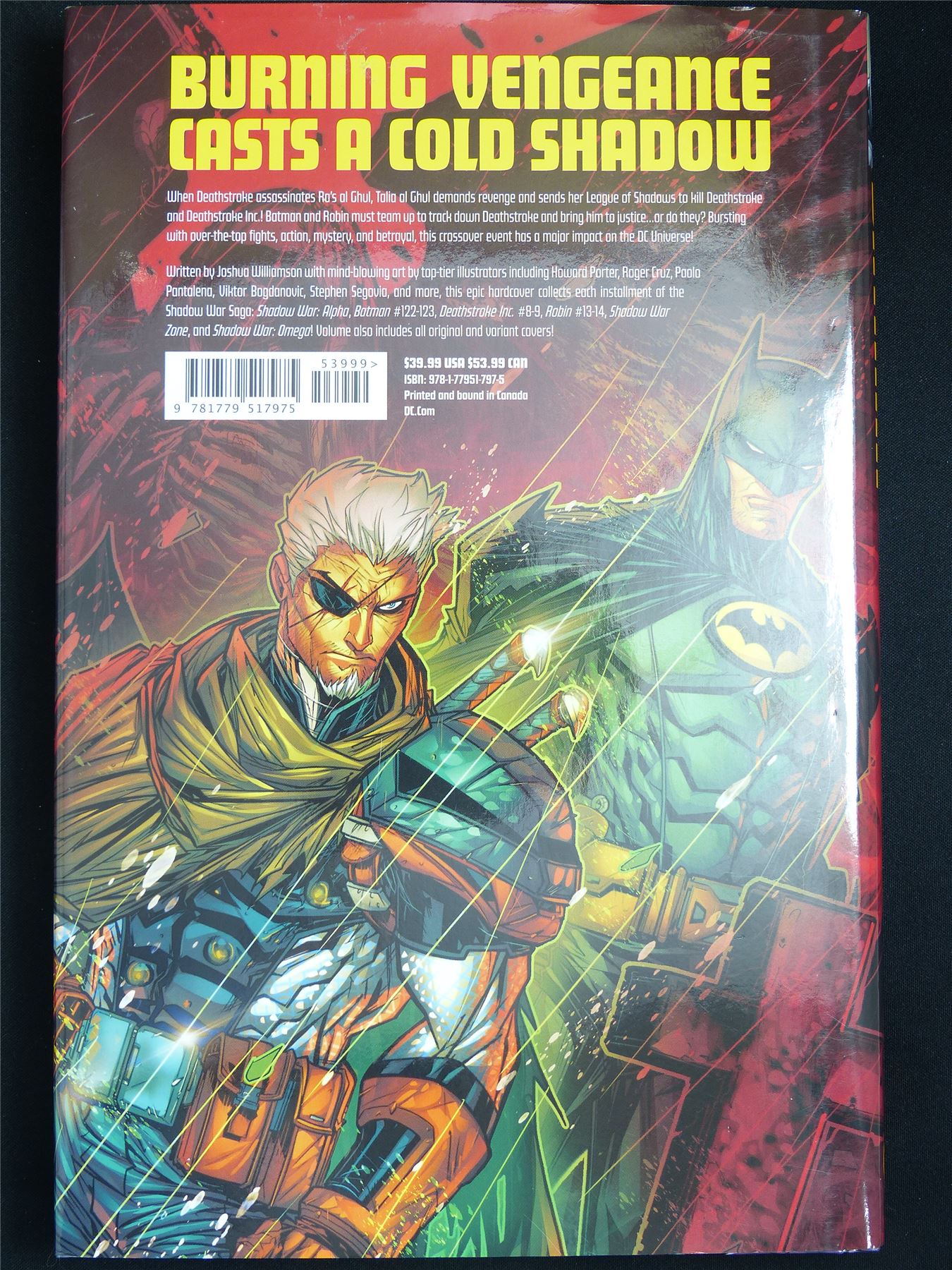 Batman Shadow War - DC Graphic Hardback #XH