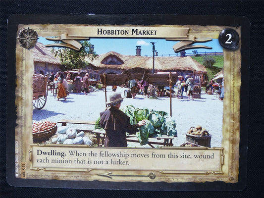 Hobbiton Market 12 S 189 - LotR Card #17O