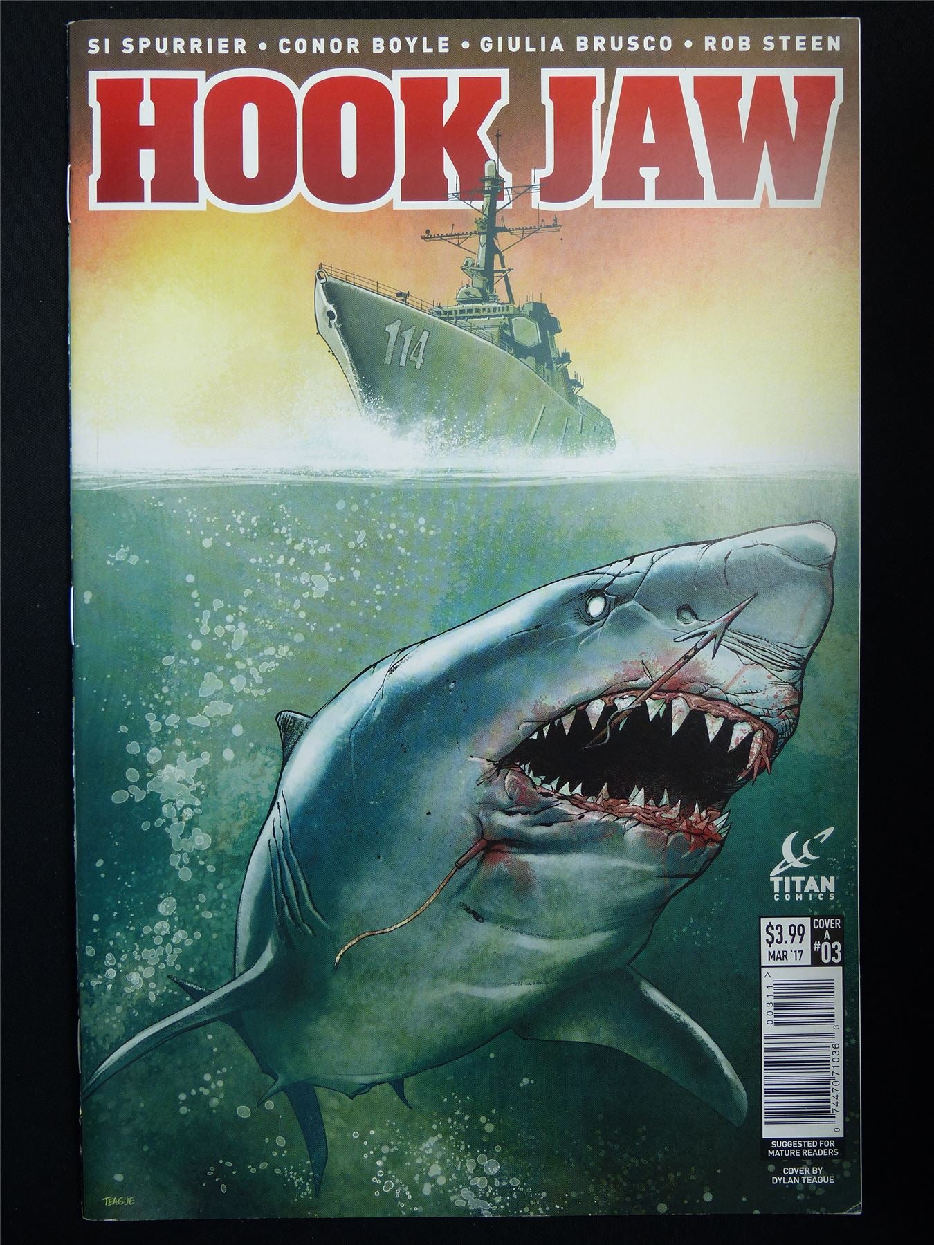 HOOK Jaw #3 - B&B Titan Comic #2JG