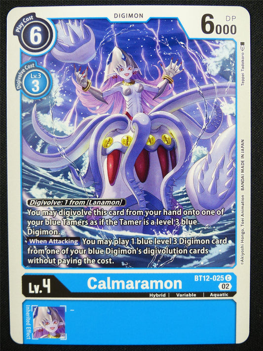 Calmaramon BT12-025 - Digimon Card #P2
