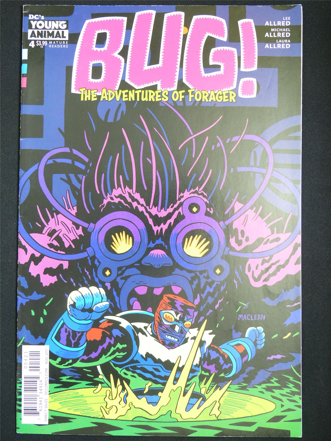 BUG! The Adventures of Forager #4 - DC Comic #6DZ
