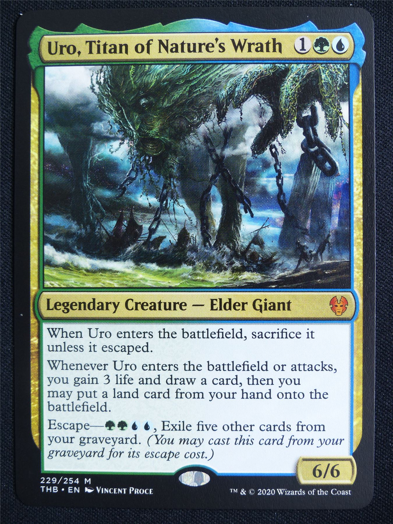 Uro Titan of Nature's Wrath - THB - Mtg Card #3E3