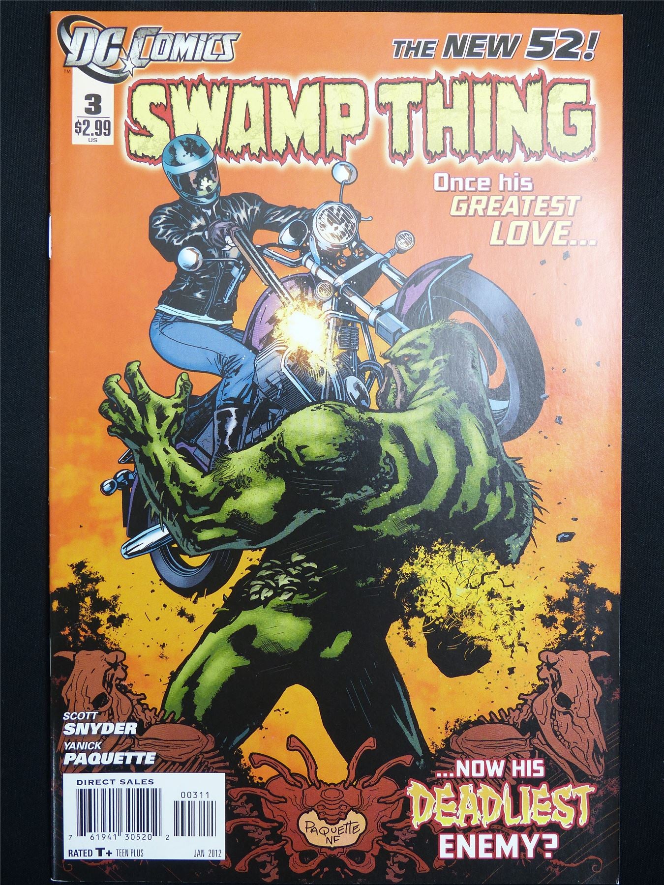 SWAMP Thing #3 Cvr A new 52! - DC Comic #3C3