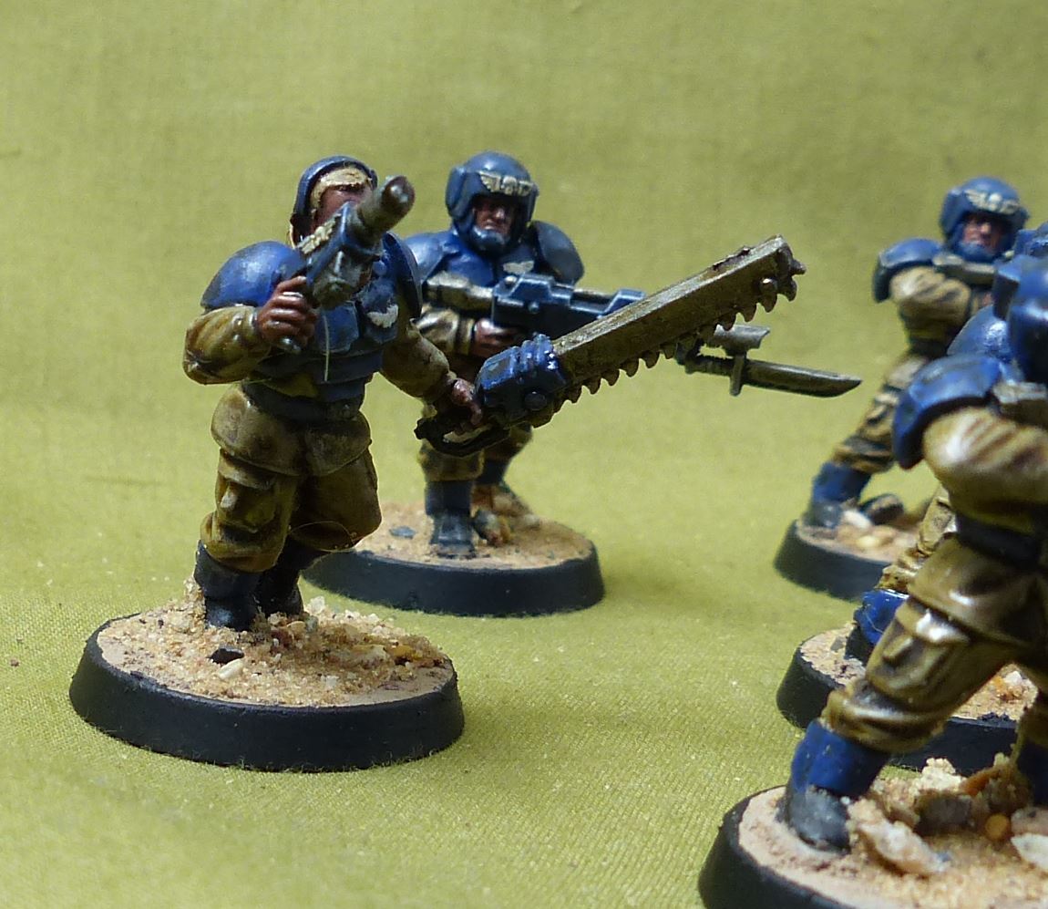 Cadian Shock Troops painted - Astra Militarum - Warhammer 40K #2XZ