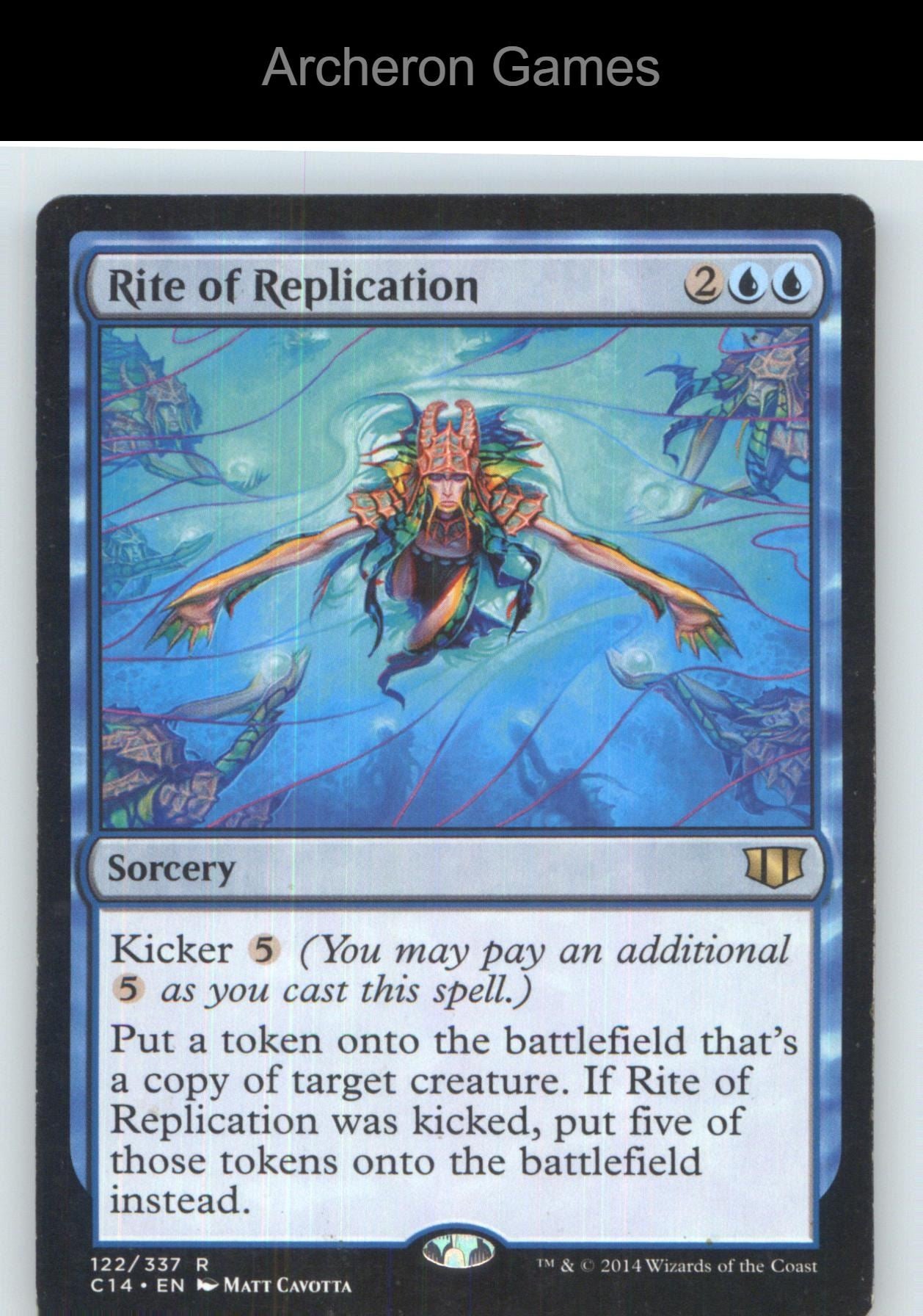 Rite of Replication C14 122 R MTG Card NM/EX+