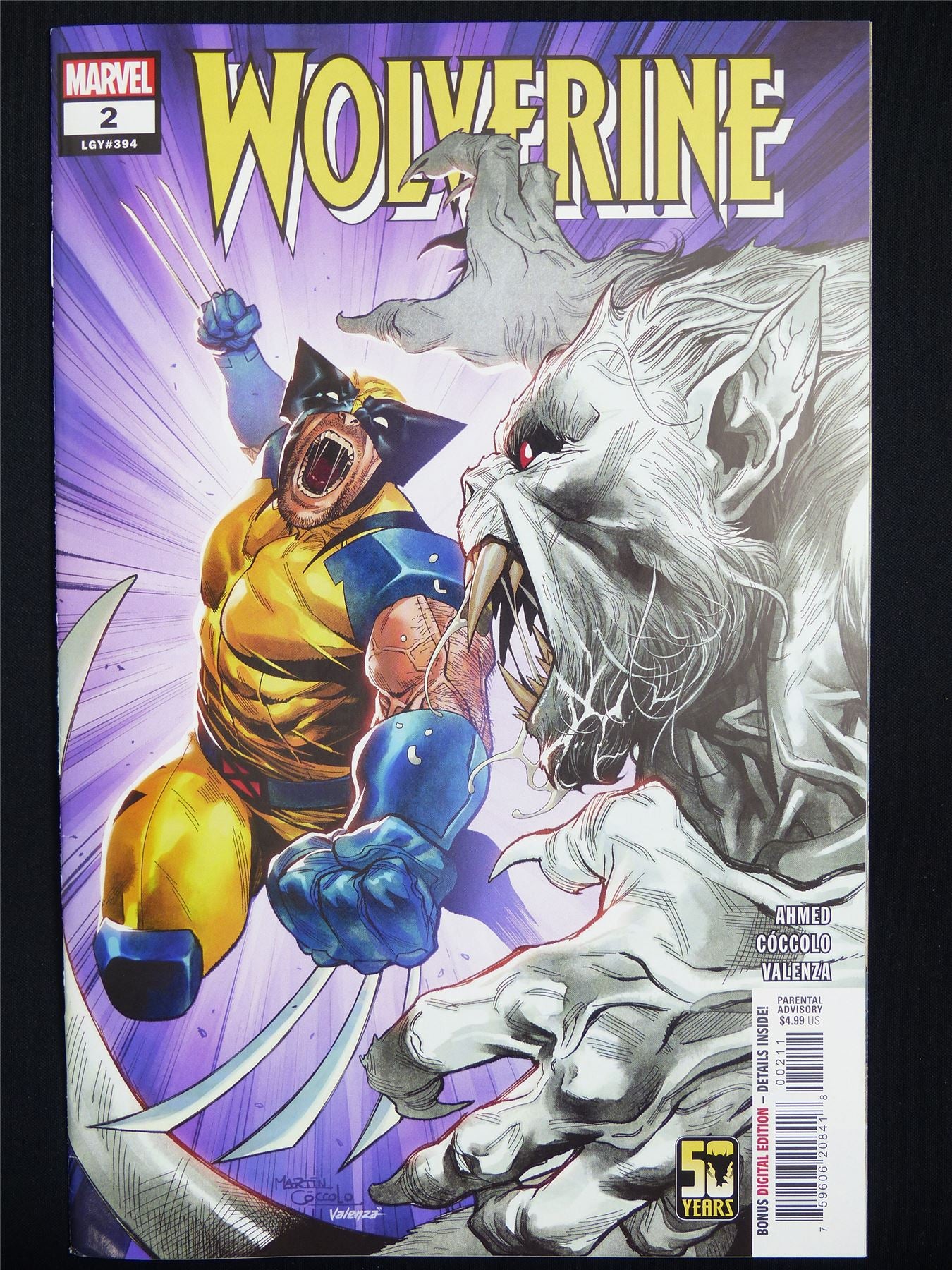 WOLVERINE #2 - Marvel Comic #2SO