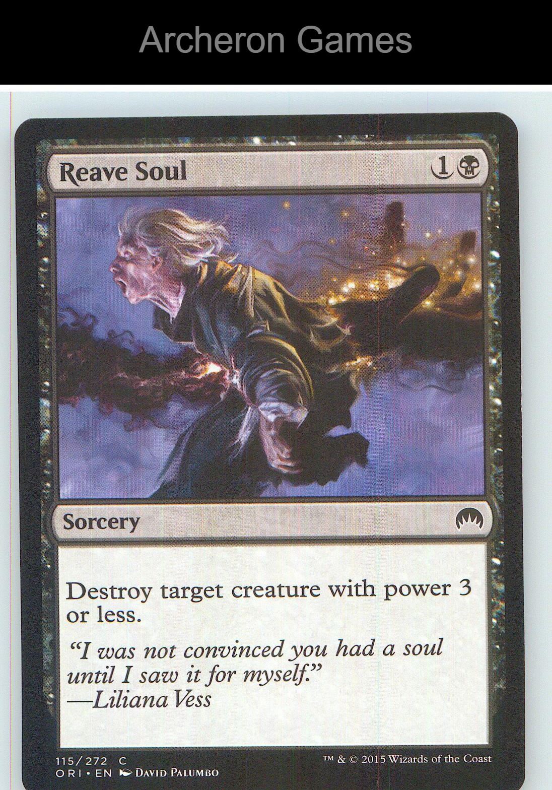 Reave Soul ORI 115 C MTG Card NM/EX+