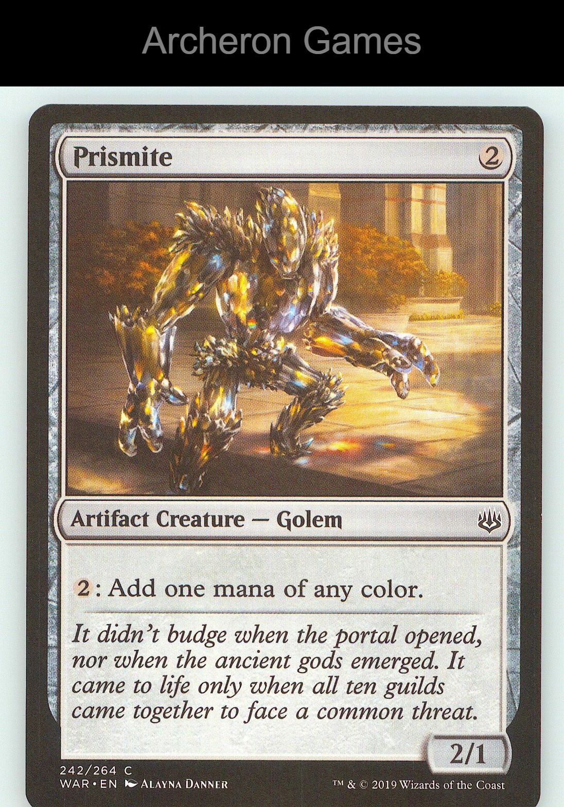 Prismite WAR 242 C MTG Card NM/EX+