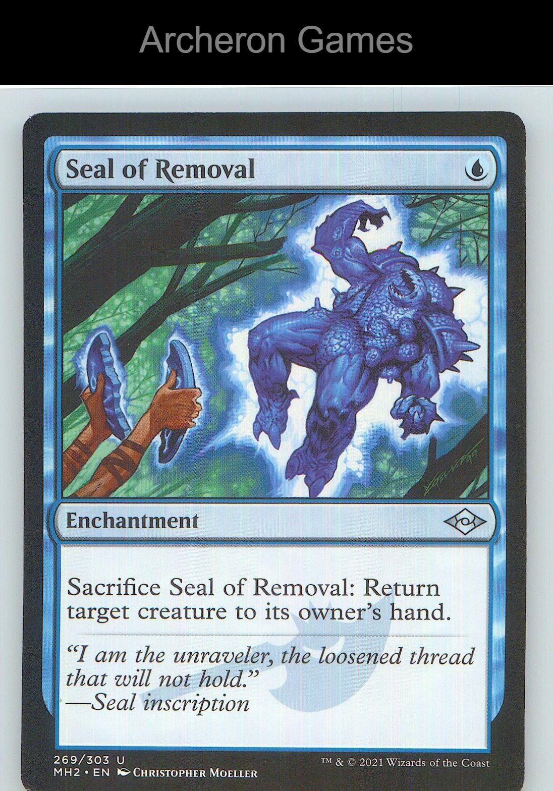 Seal of Removal MH2 269 UC MTG Card NM/EX+