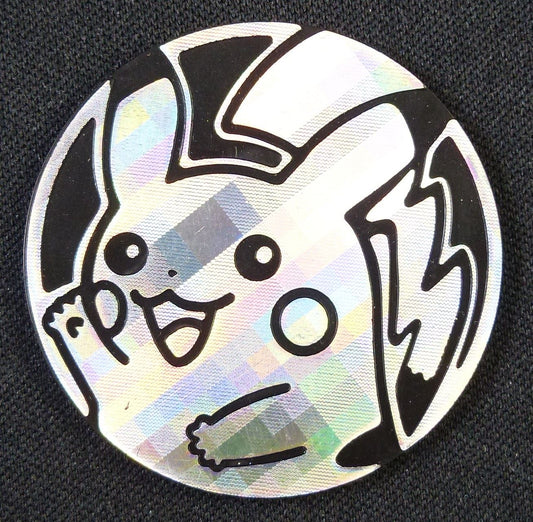 Pikachu Mosaic Silver - Pokemon Coin #348