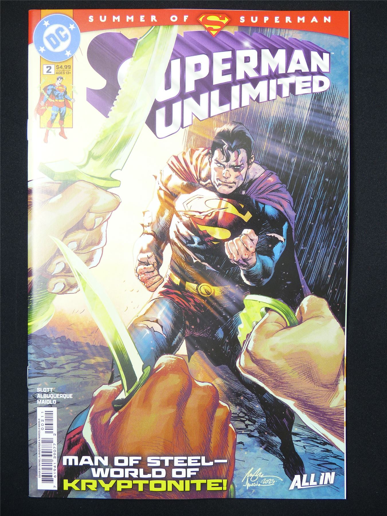 SUPERMAN Unlimited #2 - Aug 2025 DC Comic #19F