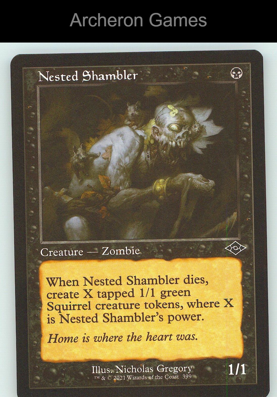Nested Shambler (Retro Frame) MH2 399 C MTG Card NM/EX+
