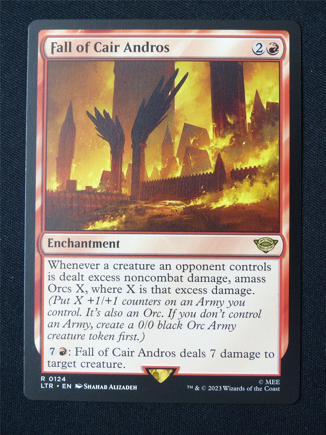 Fall of Cair Andros - LTR - Mtg Card #4VE